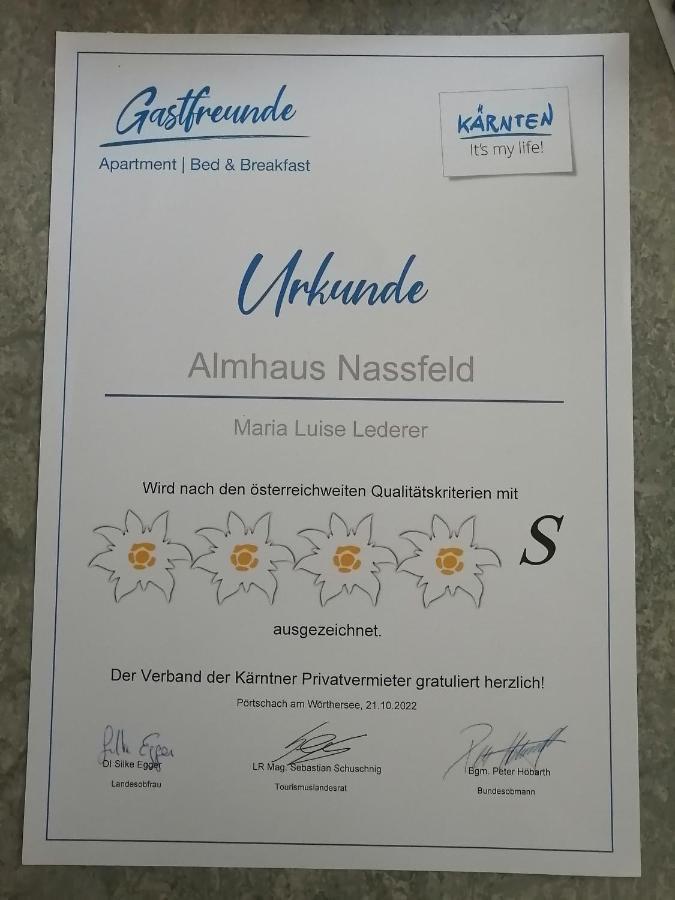 Almhaus Nassfeld Apartment Sonnenalpe Nassfeld Bagian luar foto