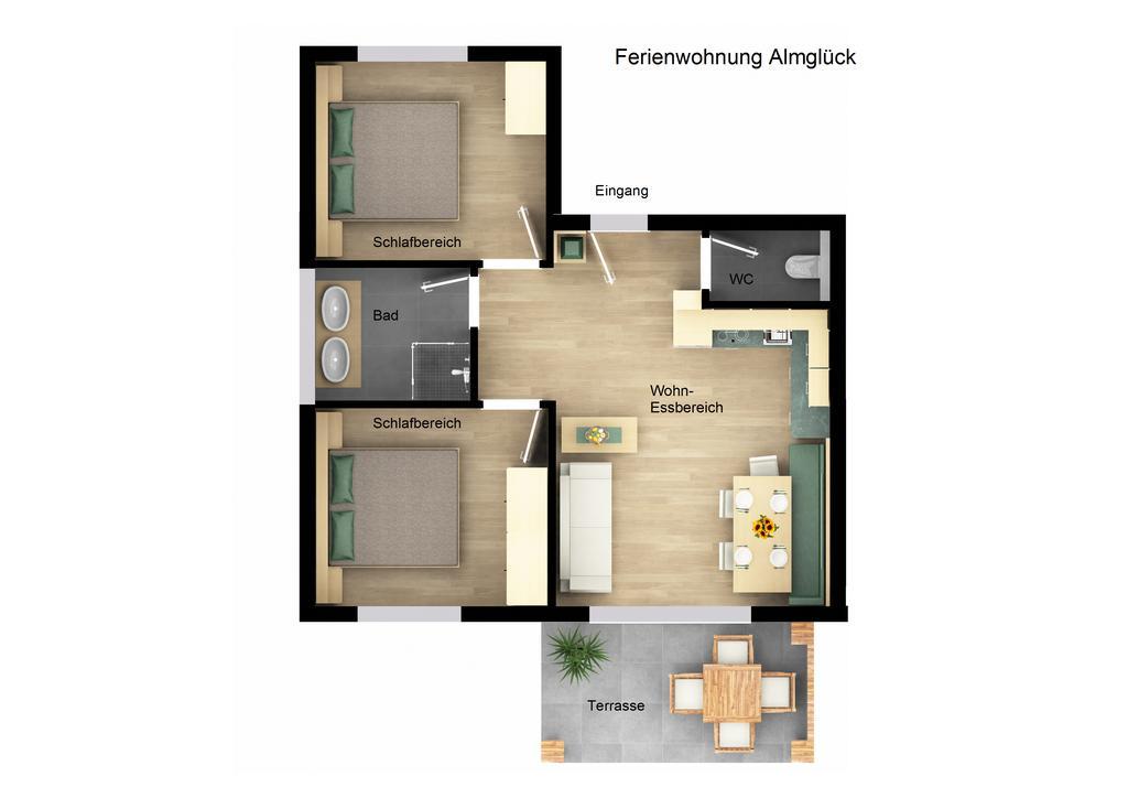 Almhaus Nassfeld Apartment Sonnenalpe Nassfeld Bagian luar foto